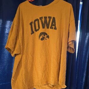 Gildan Mustard Yellow Crewneck Tee
